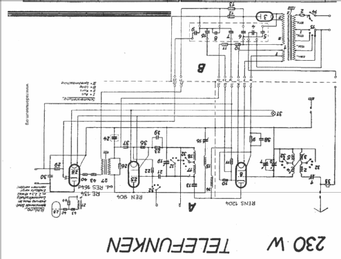 Telefunken Katzenkopf 230W ; Telefunken (ID = 21222) Radio