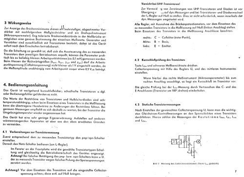 Transistor-Messgerät Teletrans II It Ts 659/1; Telefunken (ID = 519865) Equipment