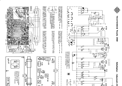 Ticcolo 3461; Telefunken (ID = 559033) Radio