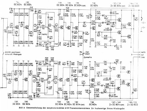 Transistor-Stereoverstärker Versuchsmodell; Telefunken (ID = 157201) Ampl/Mixer