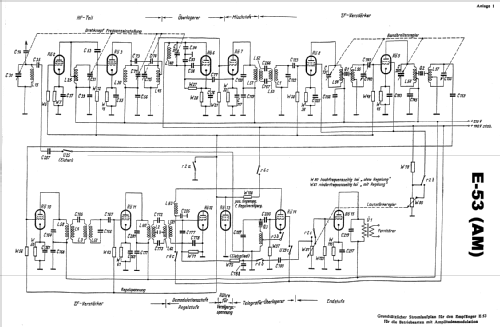 'Ulm' E53b; Telefunken (ID = 260347) Mil Re