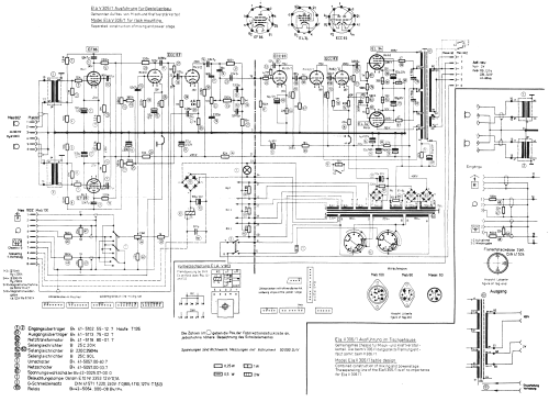 Vollverstärker Ela V305/1; Telefunken (ID = 1329342) Ampl/Mixer