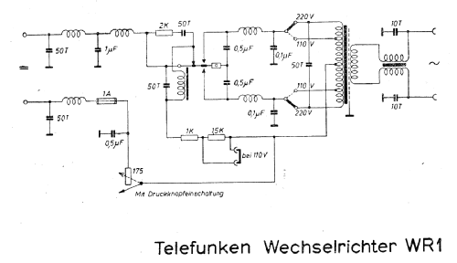 WR1; Telefunken (ID = 2635991) Power-S