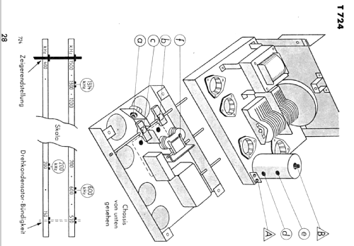 Zweikreiser 724W ; Telefunken (ID = 719715) Radio