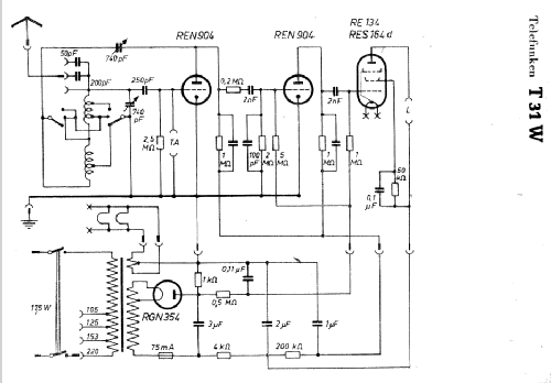 31W; Telefunken; Wien (ID = 1116044) Radio