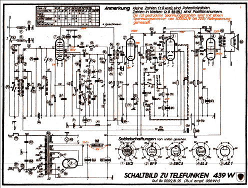 Markstein-Super 439W ; Telefunken; Wien (ID = 397386) Radio