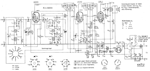 Gemeinschaftssuper 447U; Telefunken; Wien (ID = 38254) Radio