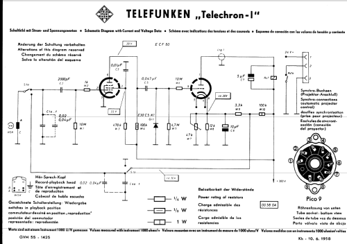Telechron-I ; Telefunken; Wien (ID = 680027) R-Player