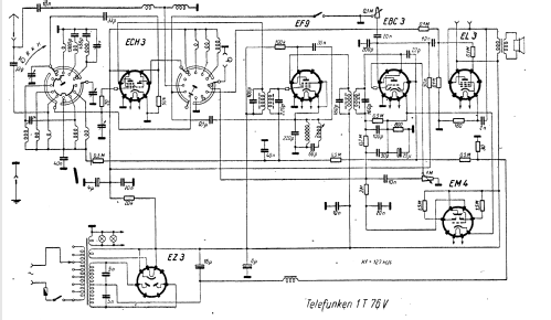 1T76V; Telefunken; Budapest (ID = 227165) Radio