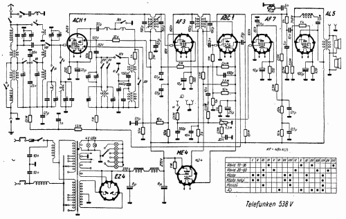 538V; Telefunken; Budapest (ID = 227253) Radio