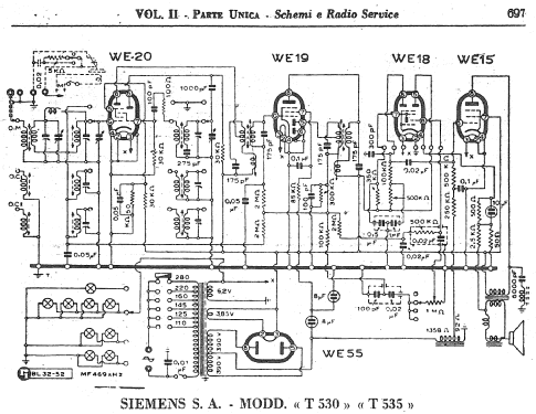 Armonica 530; Telefunken Italia, (ID = 1710154) Radio