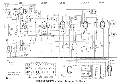 Domino ; Telefunken Italia, (ID = 2971713) Radio