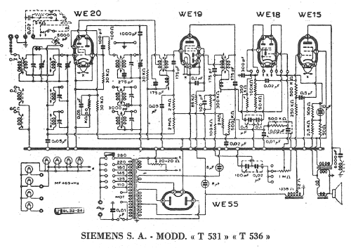 T531; Telefunken Italia, (ID = 1710158) Radio