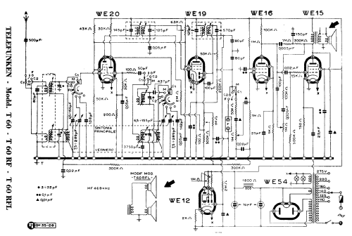 T60-RF; Telefunken Italia, (ID = 969839) Radio