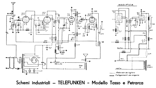 Tasso T534; Telefunken Italia, (ID = 2660603) Radio