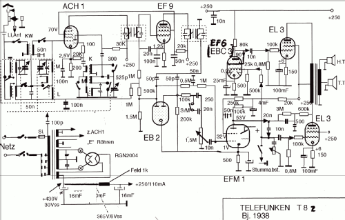 T8Z; Telefunken - Krajowe (ID = 496836) Radio