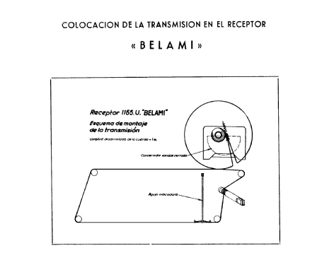 Belami 1165-U; Telefunken (ID = 272788) Radio