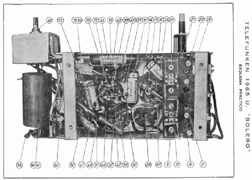 Bolero 1965-U; Telefunken (ID = 279317) Radio