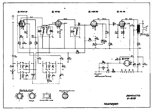 Capricho U2115; Telefunken (ID = 892920) Radio