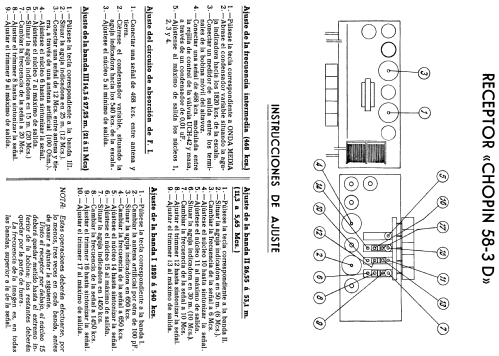 Chopin 58-D FA-1786-3D ; Telefunken (ID = 279556) Radio