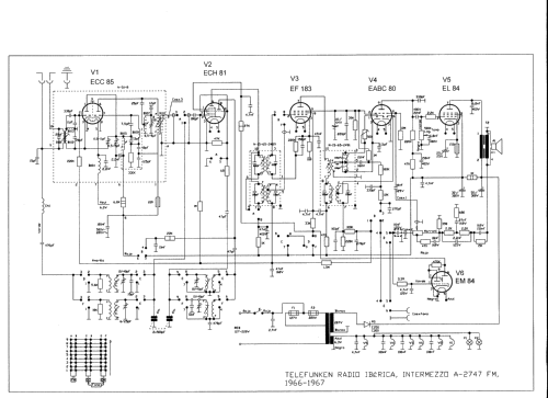 Intermezzo A-2747-FM; Telefunken (ID = 736076) Radio