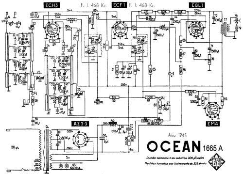 Ocean 1665A; Telefunken (ID = 214842) Radio