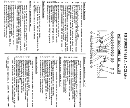 Ocean 1665A; Telefunken (ID = 234983) Radio