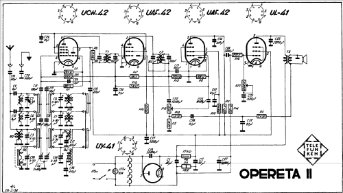 Opereta II ; Telefunken (ID = 280231) Radio