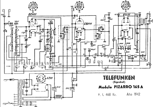 Pizarro 165A; Telefunken (ID = 234675) Radio