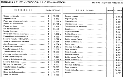 Seducción AC1753; Telefunken (ID = 325298) Radio