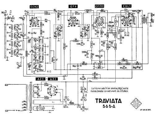 Traviata 565A; Telefunken (ID = 283939) Radio