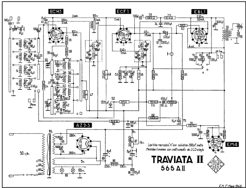 Traviata II 565A; Telefunken (ID = 320339) Radio