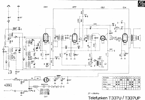 337UP; Telefunken; Wien (ID = 2637920) Radio