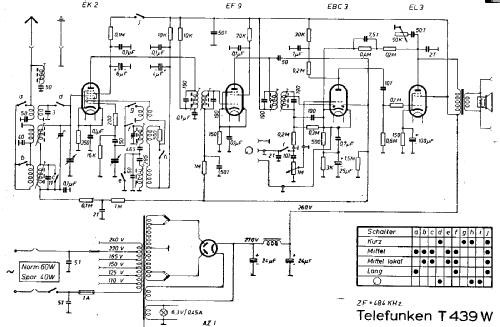 Markstein-Super 439W ; Telefunken; Wien (ID = 2638474) Radio