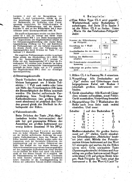 Röhrenprüfgerät P0461/1; Telefunken; Wien (ID = 2984547) Ausrüstung