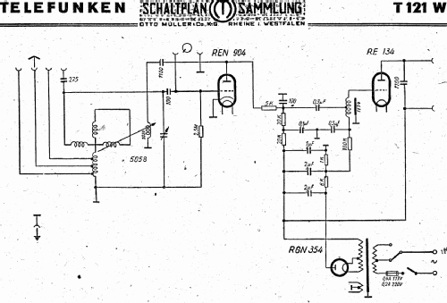 T-121-W; Telefunken; Wien (ID = 2881573) Radio