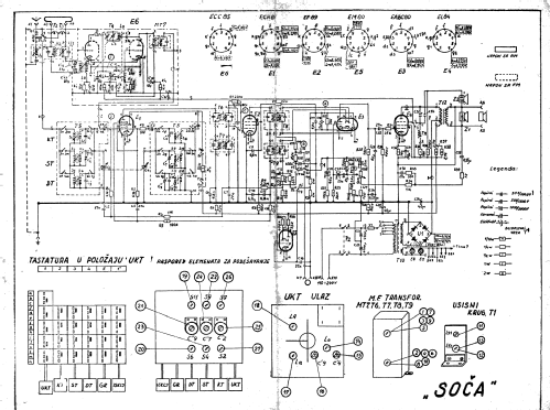 Soča 60A RA54; Telekomunikacije (ID = 1435818) Radio