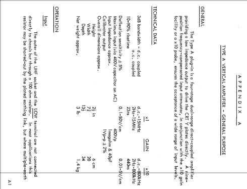 Dual Trace Oscilloscope D-53 ; Telequipment Ltd.; (ID = 1143926) Equipment