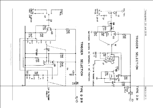 Oscilloscope D31R; Telequipment Ltd.; (ID = 224586) Ausrüstung