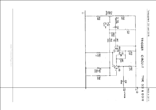 Oscilloscope D31R; Telequipment Ltd.; (ID = 224587) Ausrüstung