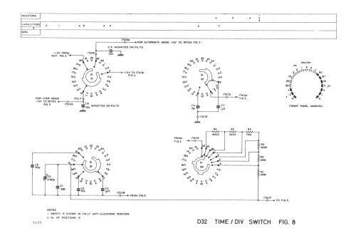 Dual Channel Oscilloscope D32; Telequipment Ltd.; (ID = 553114) Equipment