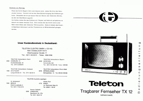 TX12; Teleton Gruppe (ID = 564023) Television