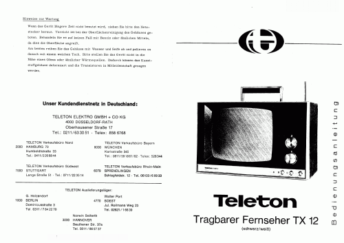TX12; Teleton Gruppe (ID = 564023) Fernseh-E