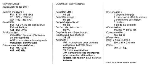 FET Integrated Circuit GT-202; Teleton Gruppe (ID = 1690043) Radio