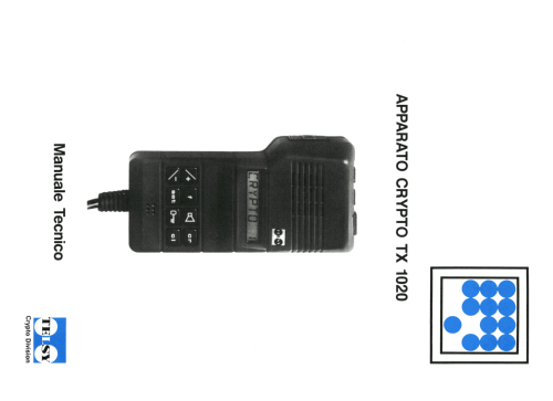 Mic-Speaker Scrambler TX-1020C; Telsy Elettronica e (ID = 2173802) Mikrofon/TA
