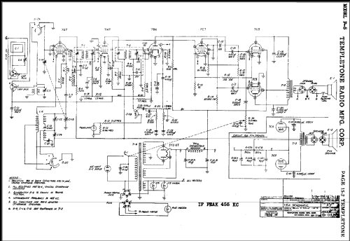 P-5 ; Templetone Radio Mfg (ID = 486804) Radio