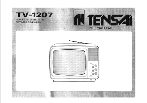 TV-1207; Tensai brand (ID = 2274171) Television