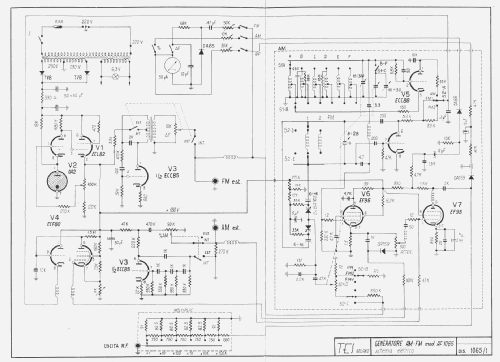 Generatore AM-FM AF-1065; TES - Tecnica (ID = 1349263) Equipment