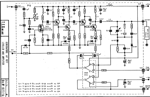 Generatore AM-FM Stereo AF-1077; TES - Tecnica (ID = 704907) Ausrüstung