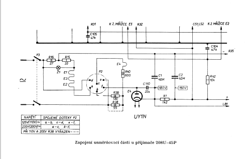 208U-45P; Tesla; Praha, (ID = 483159) Radio